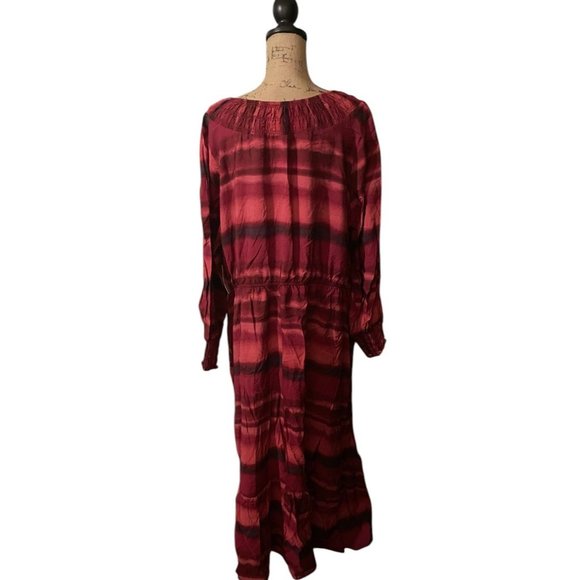 Terra & Sky Peasant Maxi Dress - Picture 6 of 8